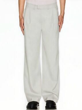 KROST Pleated Trousers in Nimbus Cloud